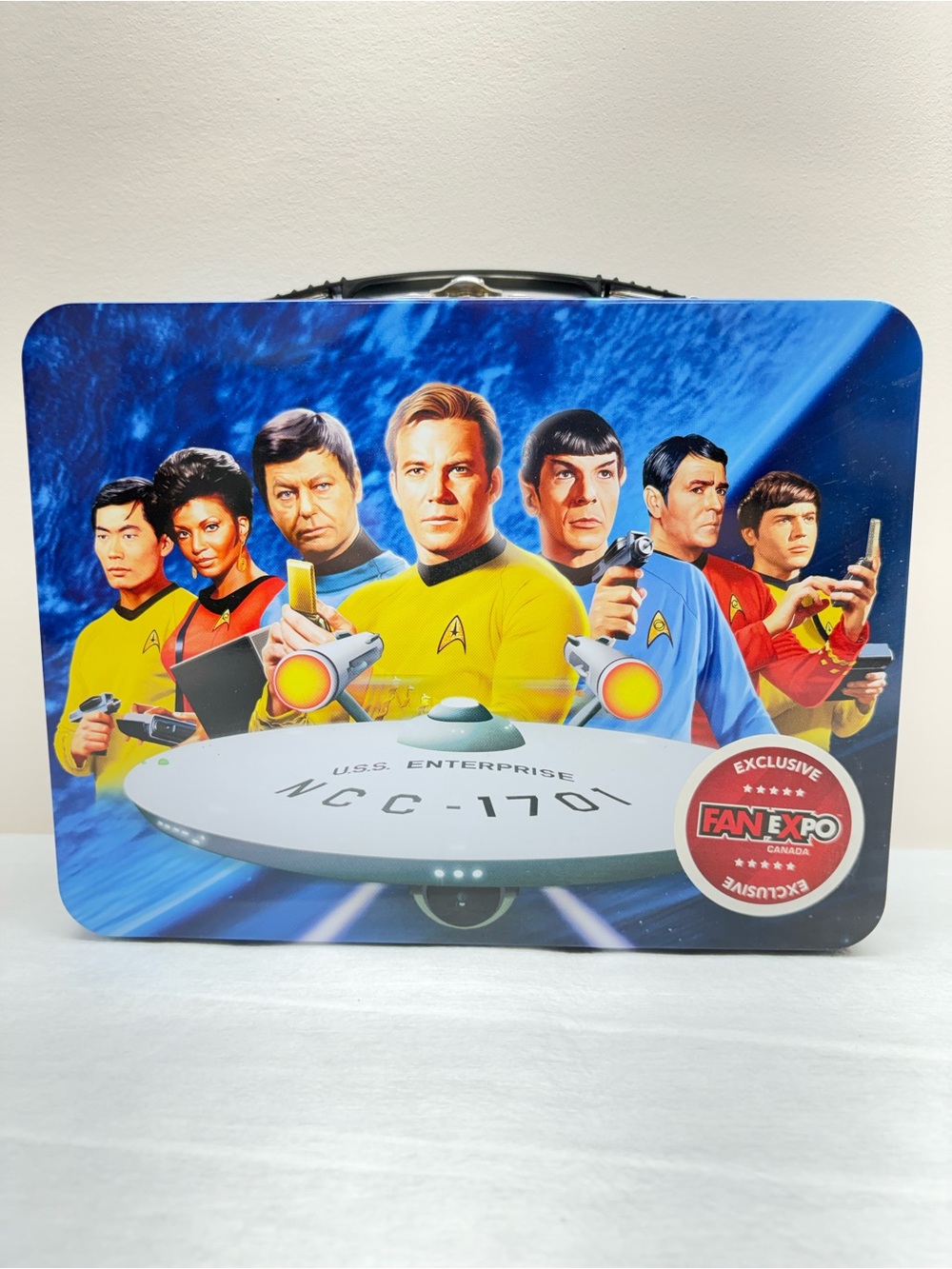 STAR TREK EXCLUSIVE FAN EXPO CANADA Lunchbox 2016 CBS Studios Orig Cast & Ship